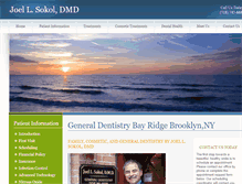 Tablet Screenshot of drjoelsokol.com